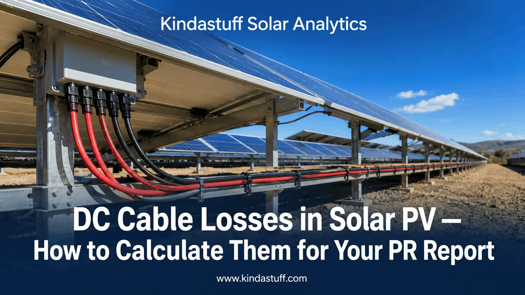 DC Cable Losses in Solar PV